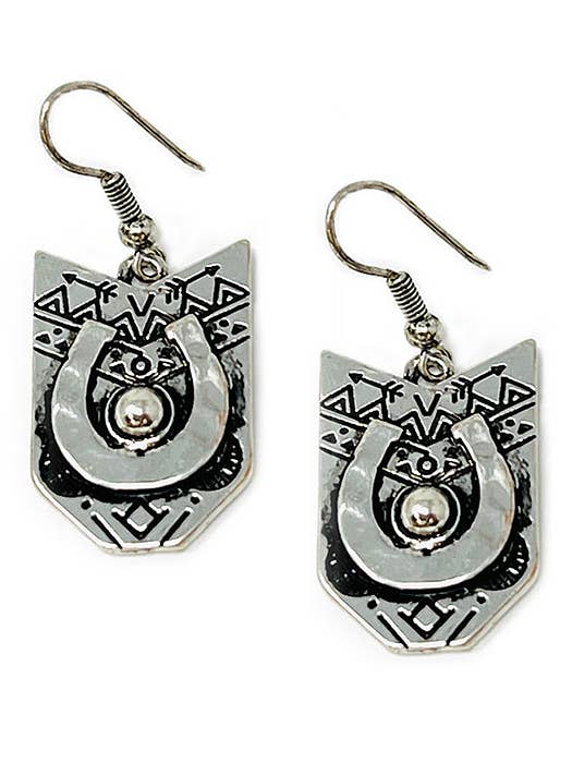 ( A747 ) NAVAJO HORSE SHOE EARRING for wholesale by Jewelry Max