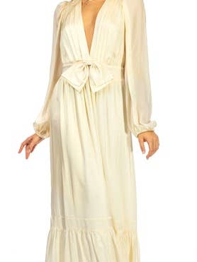 Pearl Ivory Dress for wholesale by Trisha Paterson Collection