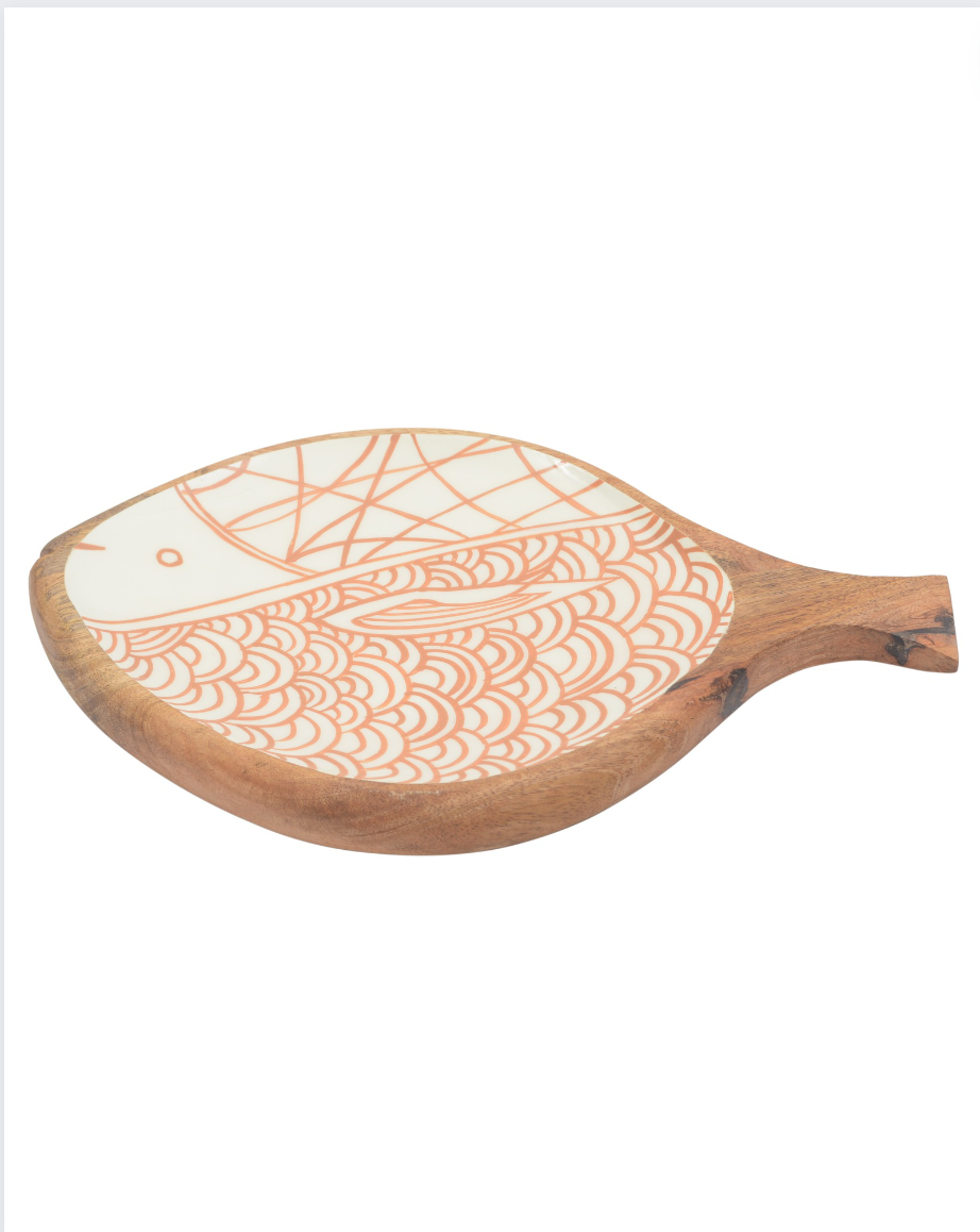 Atolia Designs - Wholesale Platter - Discus Shape Handmade Fish Platter 2