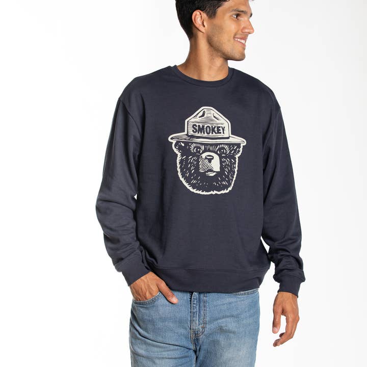 The Landmark Project – wholesale Graphic sweatshirt – Unisex – Smokey Logo Crewneck Sweatshirt3