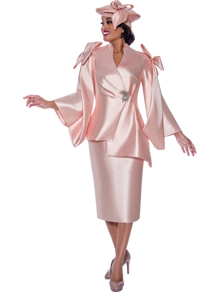 Divine Apparel Designs - Wholesale Suit Set - Women's - G9992 Skirt Suit by GMI
