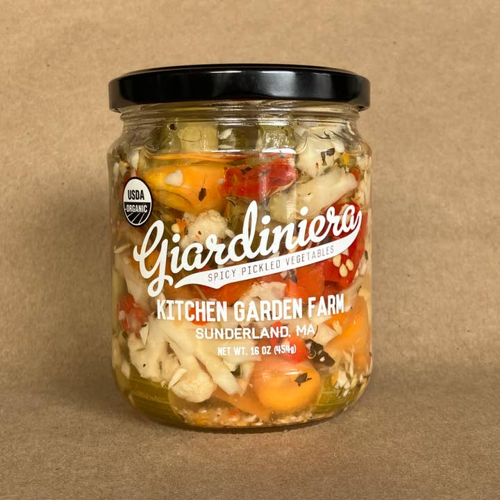 Organic Giardiniera Pickled Vegetables - NEW UNIT SIZE for wholesale by Kitchen Garden Farm