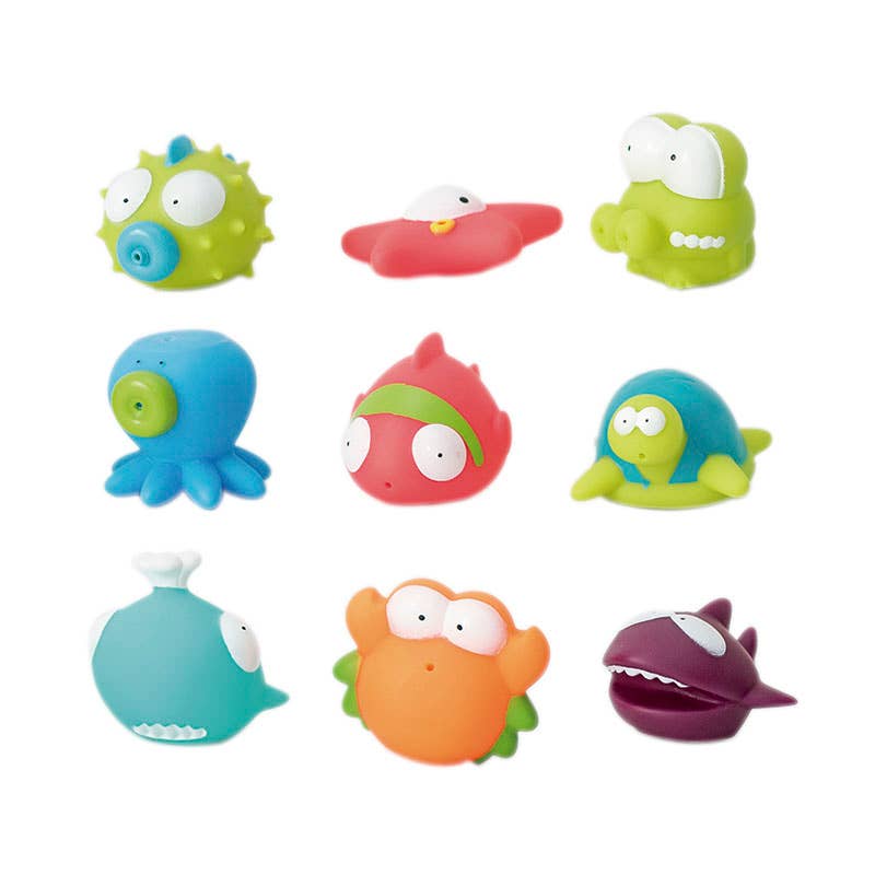 Olmitos S.A - Wholesale Bath Toy - Baby - Pack 9 bath toys1