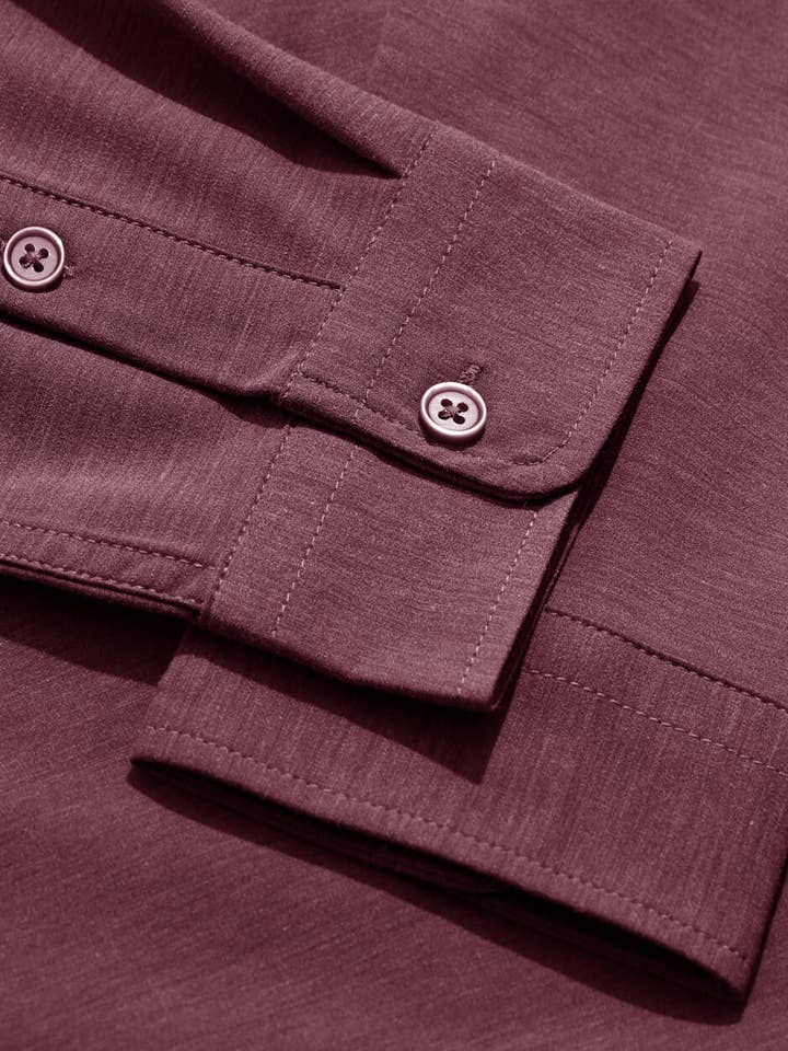 INTO THE AM - Vente Chemise à col boutonné – homme - Chemise boutonnée à manches longues pour hommes13