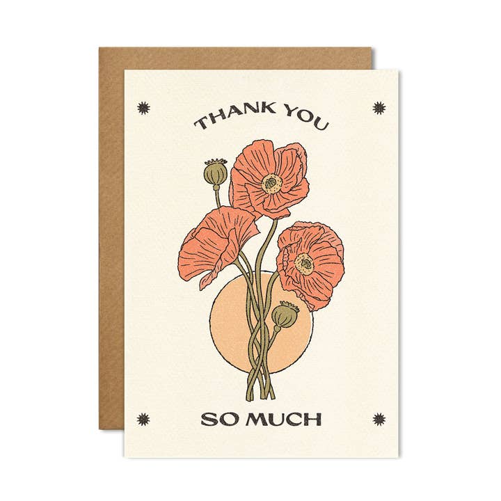 cai & jo USA - Wholesale Thank You Card - Thank You So Much Card0