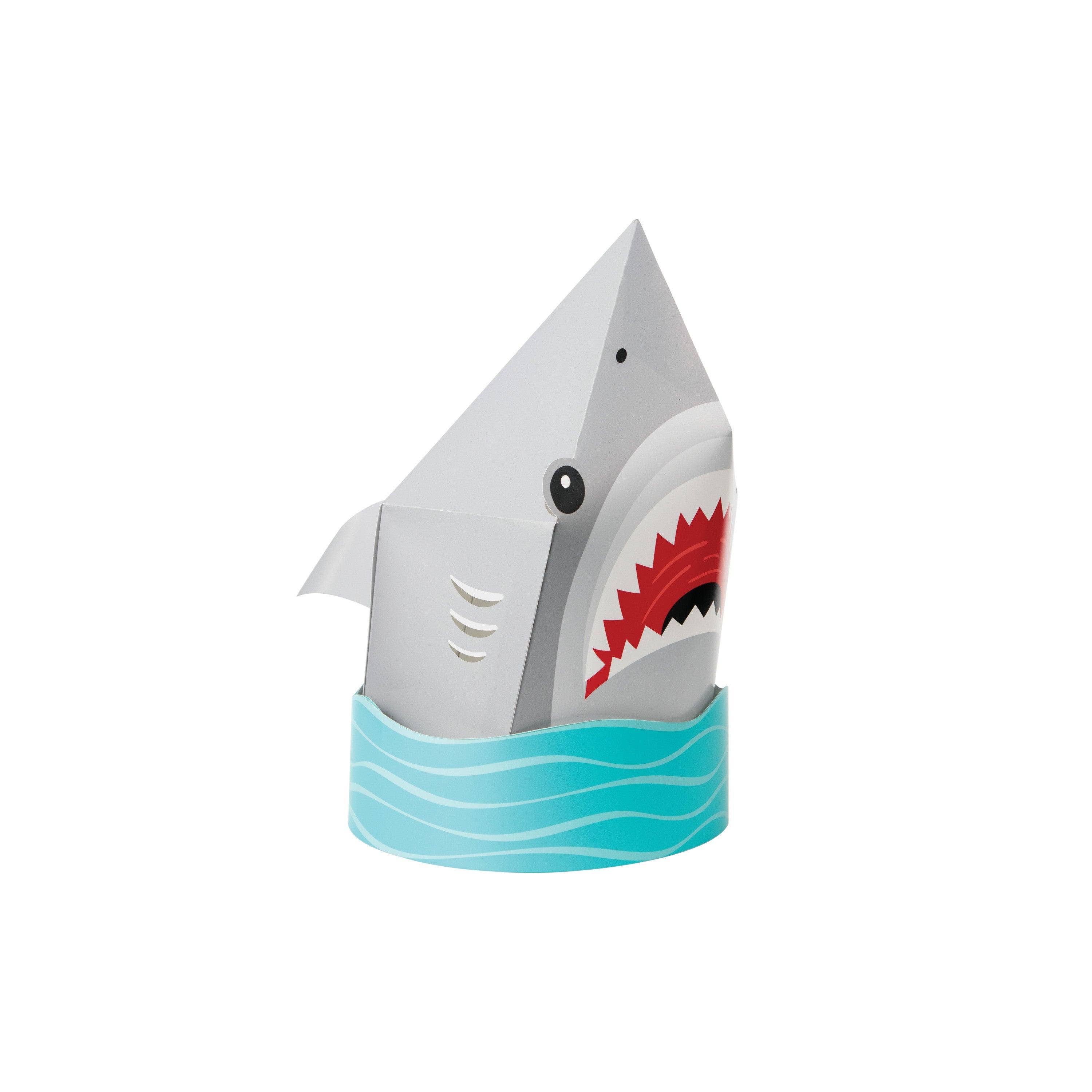KT Supply - Wholesale Disposable Centerpiece - Shark Party 3D Centerpiece, Case of 60