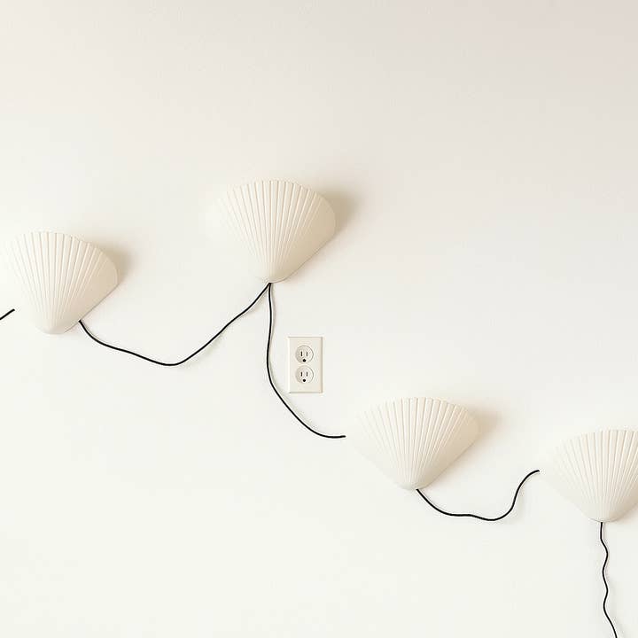 Montana Labelle Design - Wholesale Sconce - Shell Plaster Sconce4