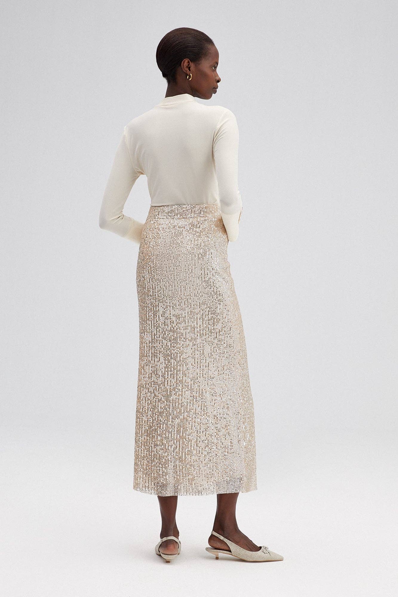 G m  SEQUIN PENCIL SKIRT for wholesale on Faire2