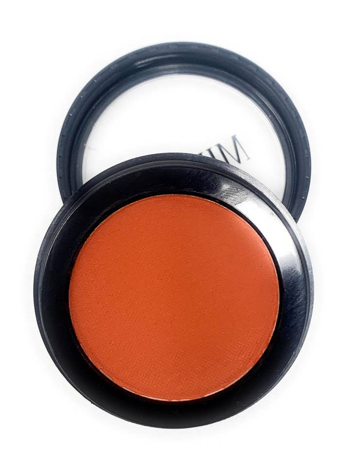 Sombra de ojos mate naranja prensado simple en la sombra sombra de ojos pigmentada suave compacta Nemo para venta al por mayor de Miinachi Cosmetics