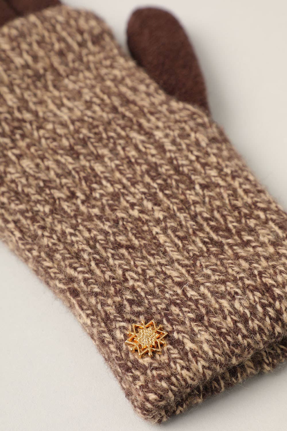 Fashion City - Venta al por mayor Guantes - Mujer - Guantes de punto de doble capa con mezcla de lana para invierno14