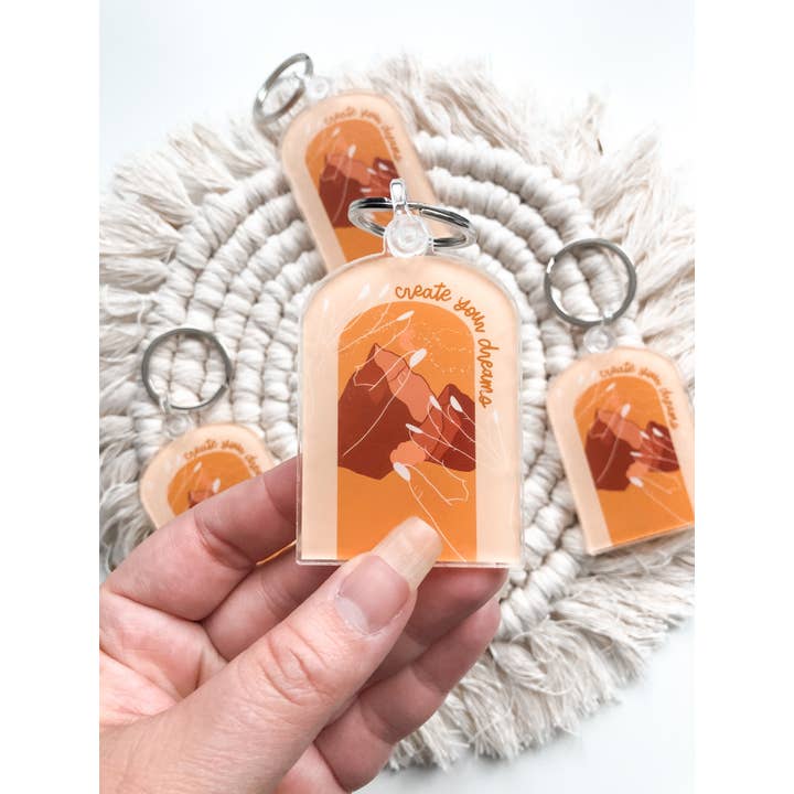 Create Your Dreams KeyChain for wholesale by Good Apparel