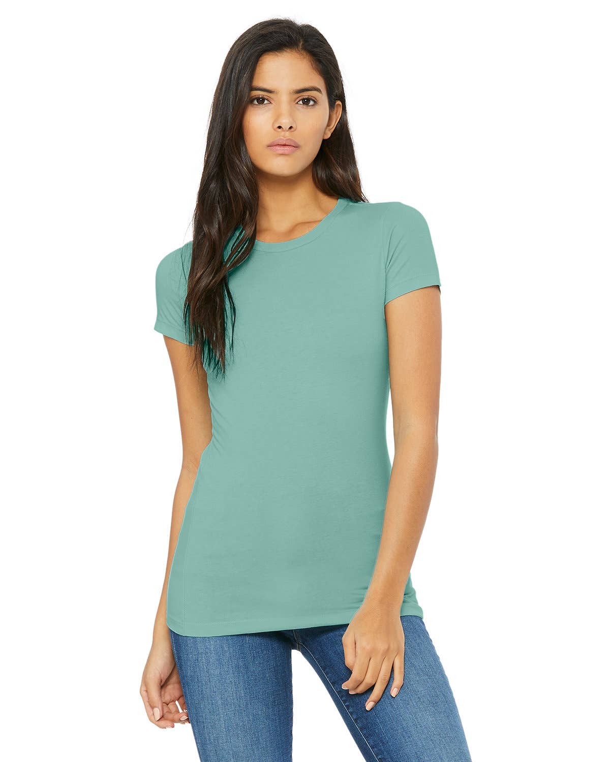 Total Apparel - Wholesale T-Shirt - Women's - Bella + Canvas 6004 - Ladies' Slim Fit T-Shirt23