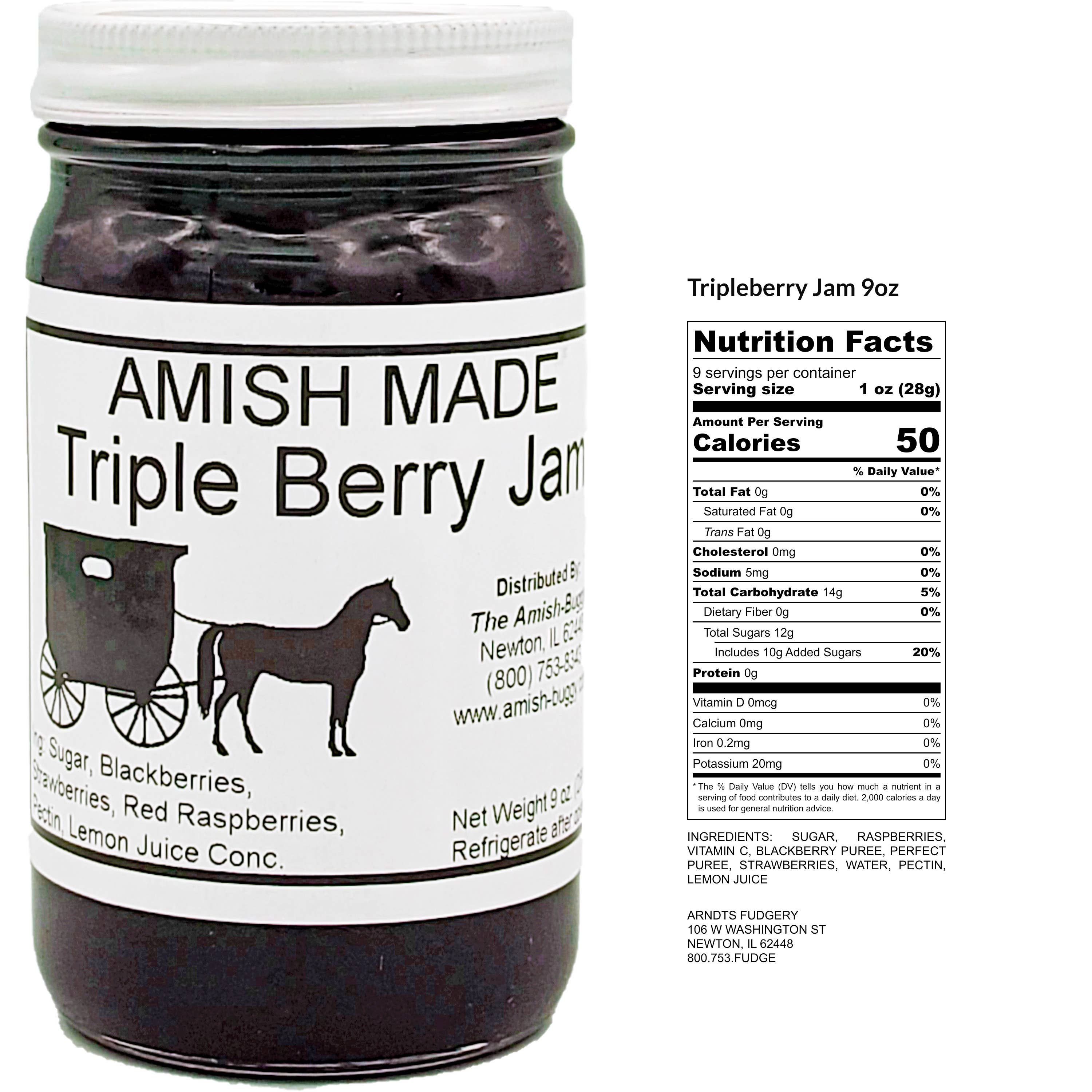 Arndt's Fudgery LLC - Wholesale Jam/Jelly - Amish made Jam and Jellies - 8 oz.8
