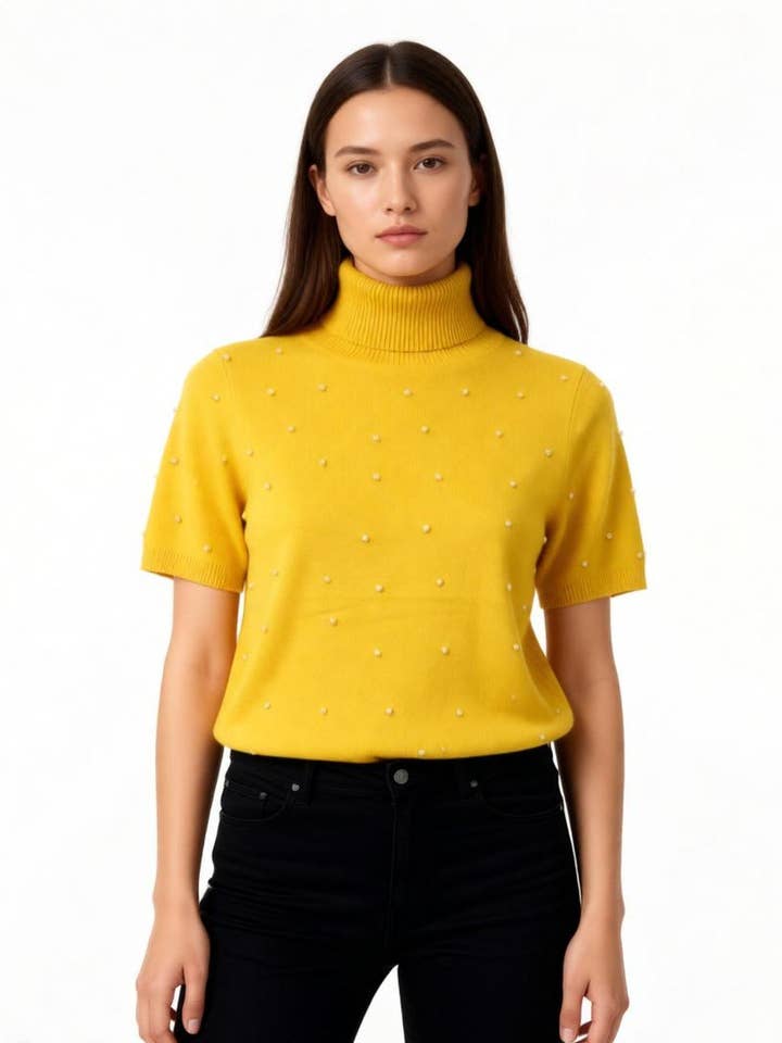 T-SHIRT DE MANGA CURTA MULHER por atacado de Kis 2