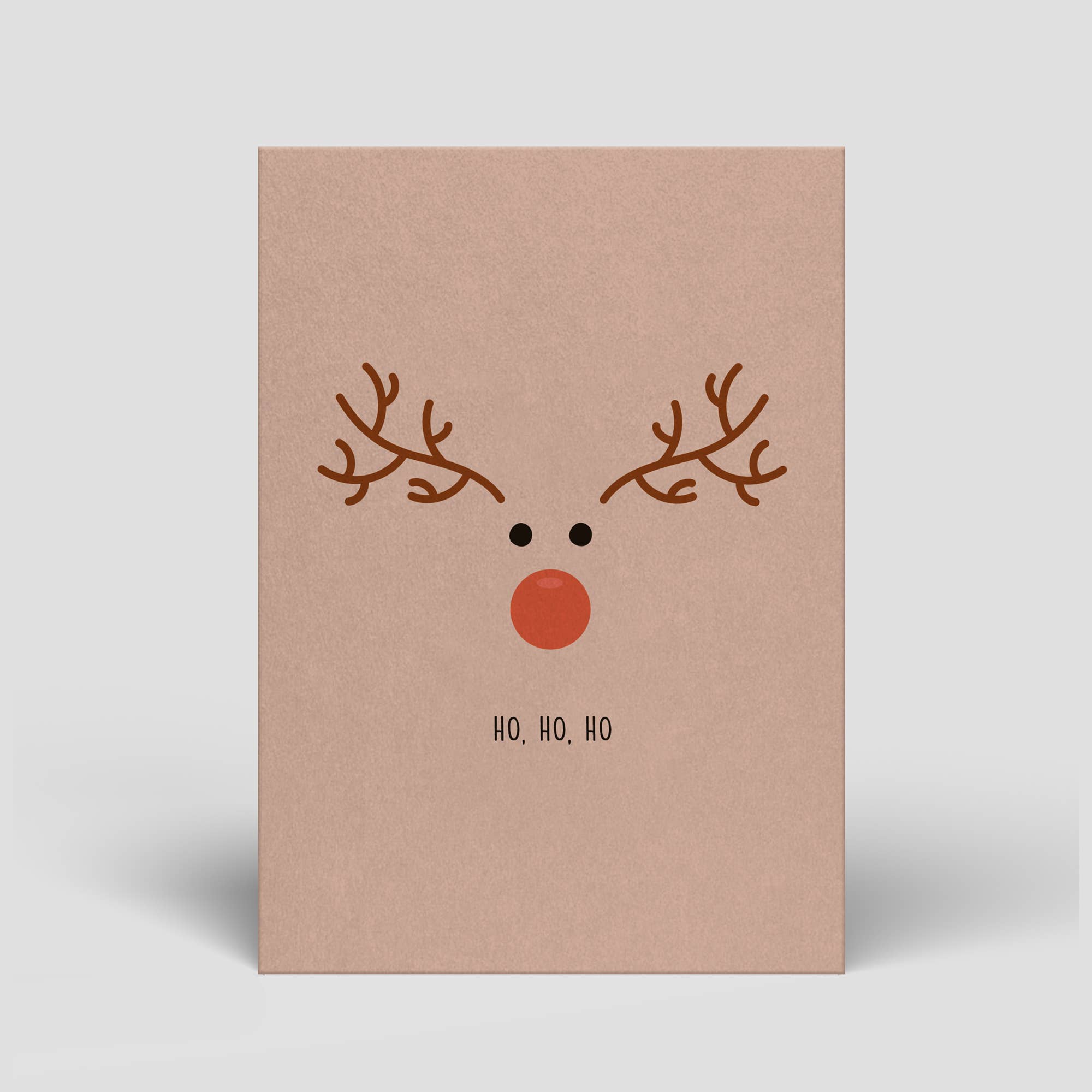 Naturbedacht - Vente Cartes de Noël - Carte postale de Noël - Renne - N° 69