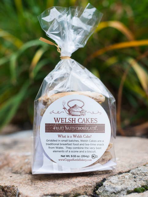 Welsh Cakes - Fruit, Nuts and Chocolate - Ready Made for wholesale by Copper Kettle Bakery