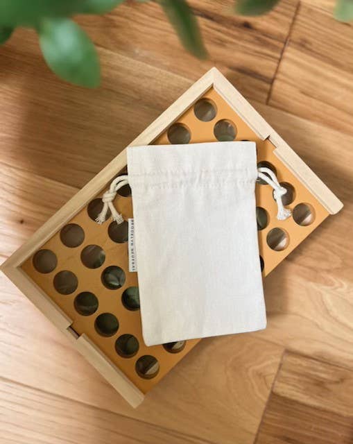 Brooklyn Neutral - Wholesale Board Game - Wooden Four in a Row2