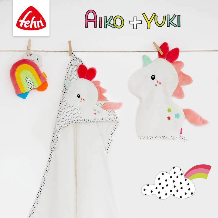 Fehn - Venta al por mayor Juguete móvil para bebé - Cadena para cochecito Aiko & Yuki - cadena móvil para colgar