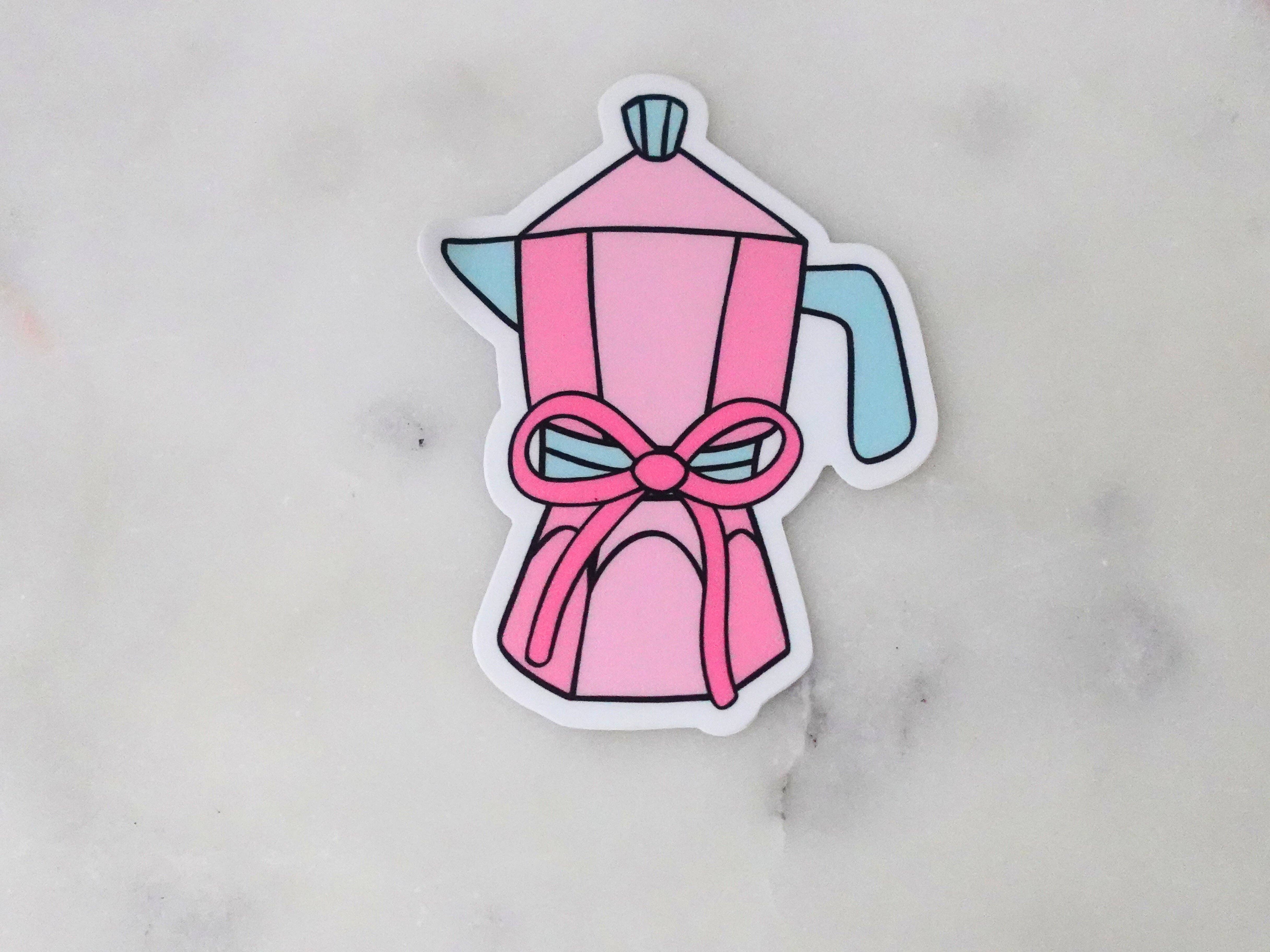 MPB Stationery – Engroshandel Klistermærke – Cafetera Rosa