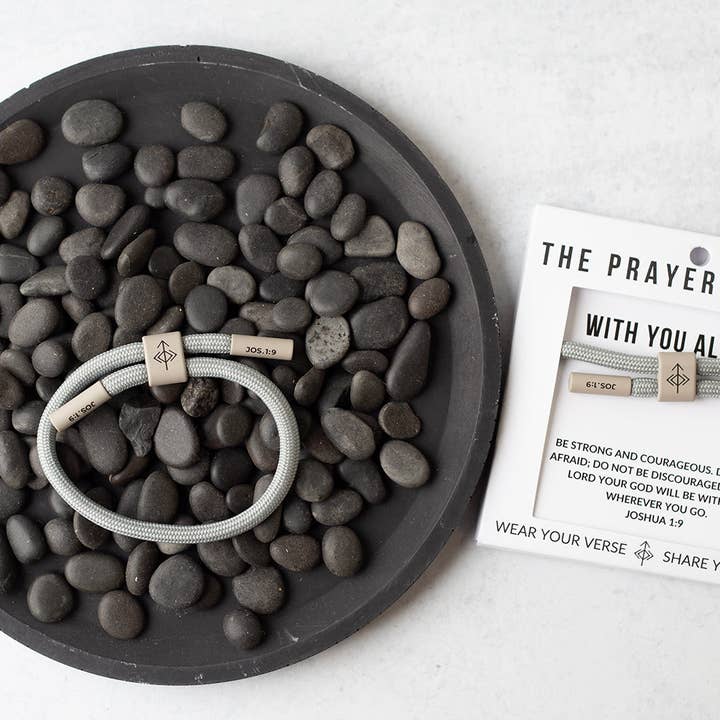 The Prayer I Share - Wholesale Woven/Braided Bracelet - WITH YOU ALWAYS Cord Bracelet | Christian Jewelry |Scripture2