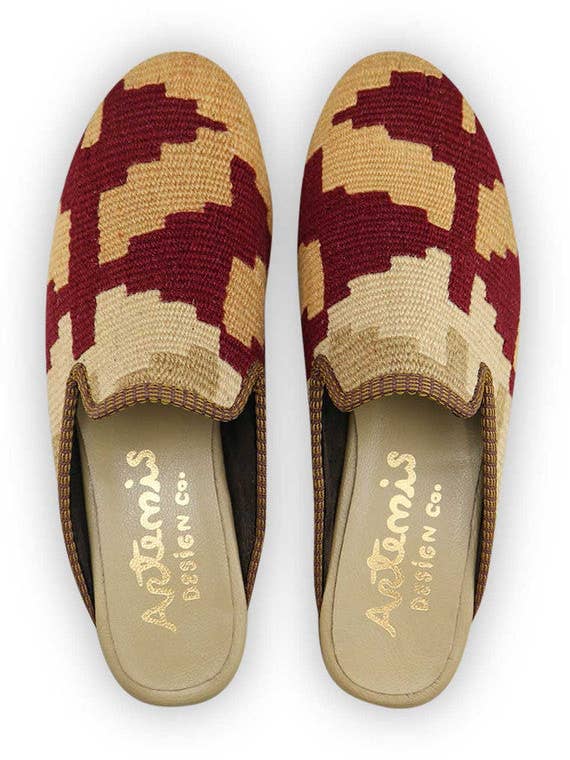 Kilim tofflor för kvinnor - storlek 10 för wholesale av Artemis Design Co.
