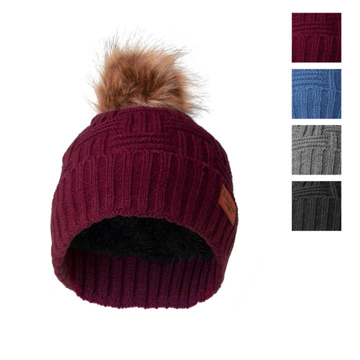 DM Merchandising - Wholesale Beanie - Women's - Britt's Knits Originals Pom Hat Open Stock
