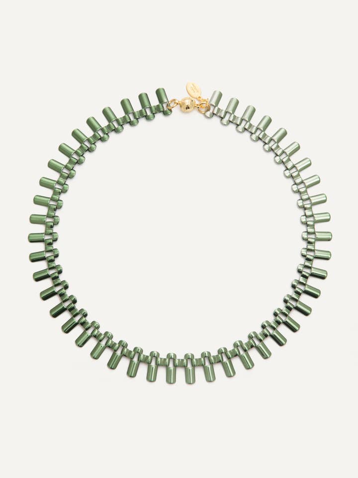 Collar Makena - Cactus para venta al por mayor de Melania Clara