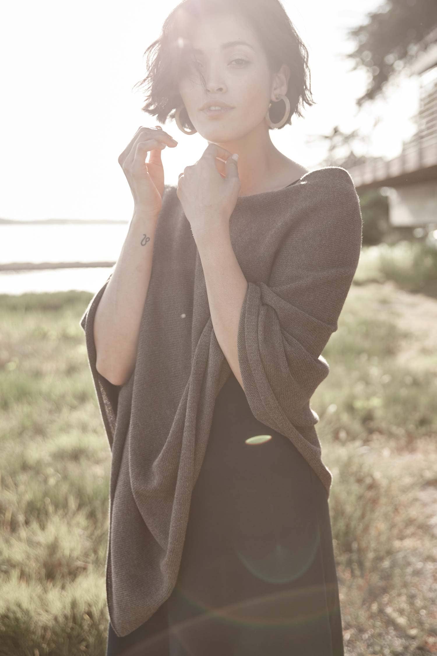 INDIGENOUS Impact Fashion - Wholesale Poncho - Women's - Essential Poncho4