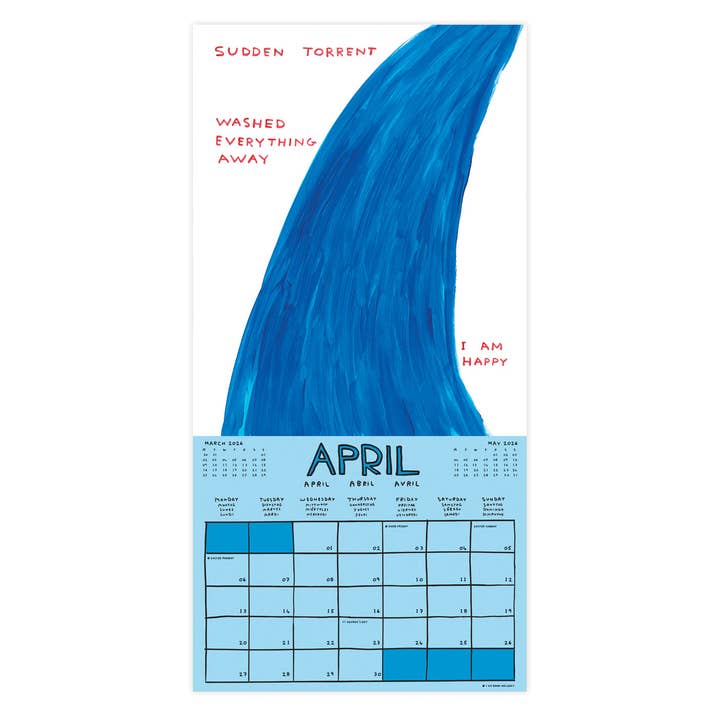 David Shrigley x Brainbox Candy - Wholesale Calendar - David Shrigley Official and Exclusive 2026 Wall Calendar5