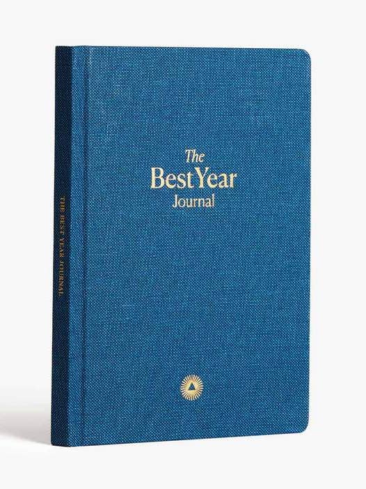 Best Year Journal Blue | Guided 12-month planner goals for wholesale by Intelligent Change