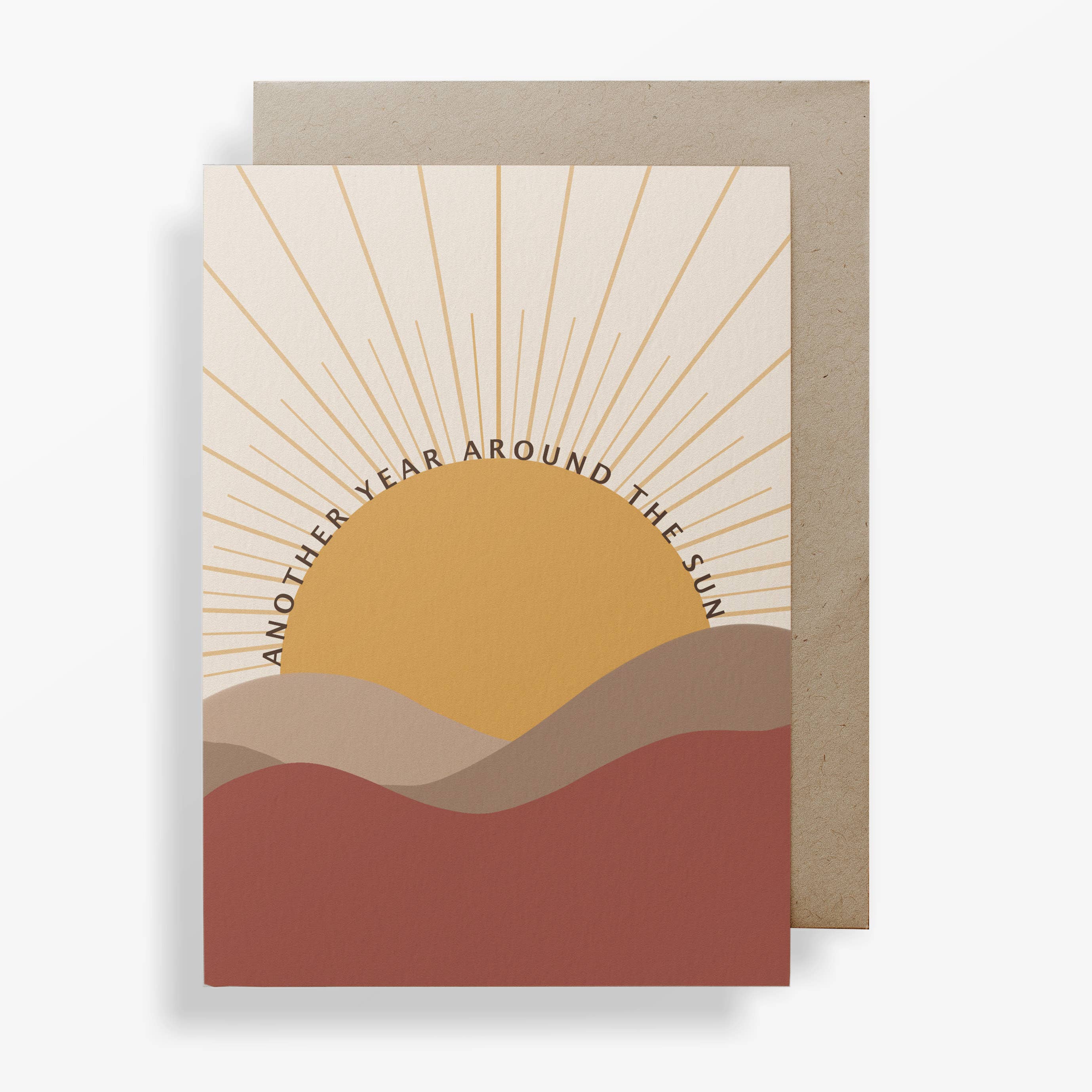 Highland Park Paper Co – wholesale Birthday card – Another Year Around The Sun | Birthday Card1