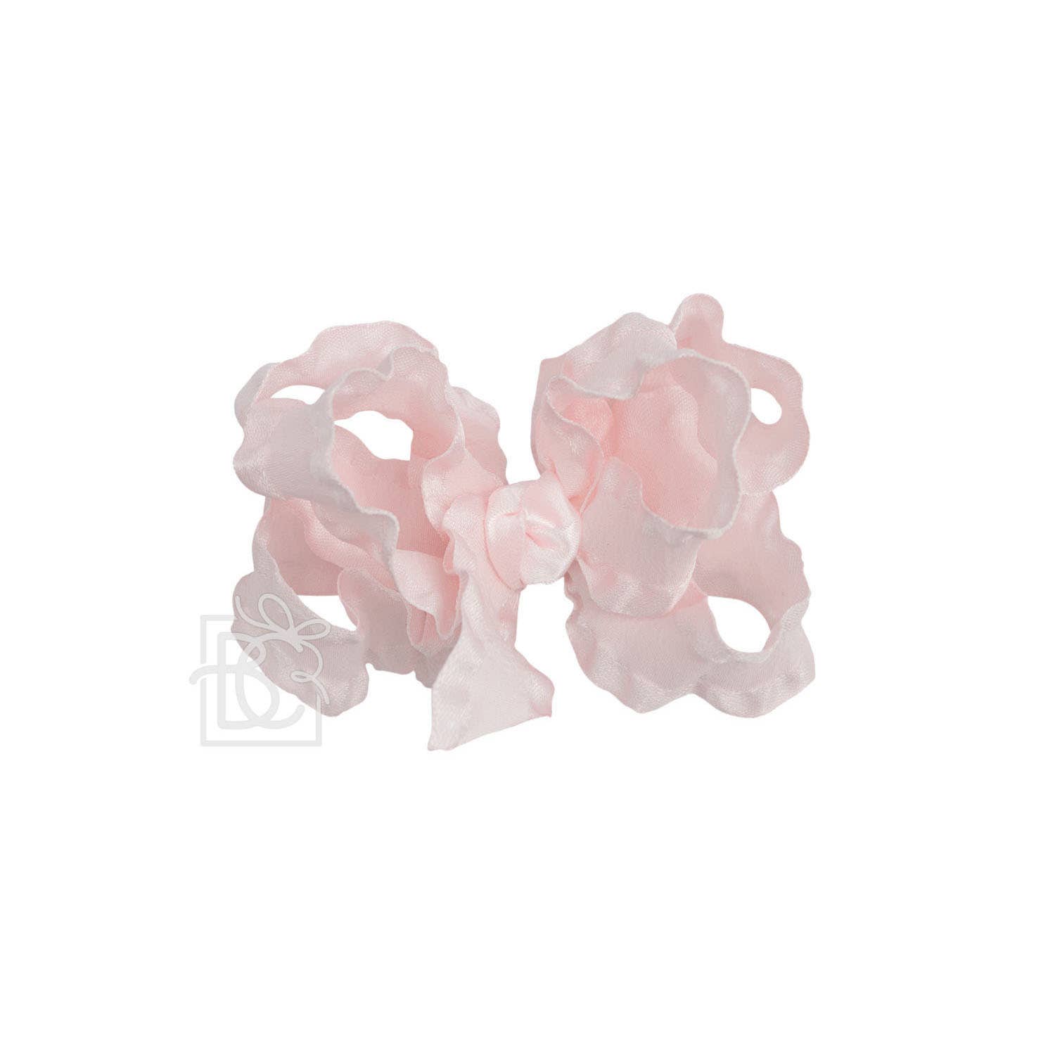 Beyond Creations, LLC - Wholesale Hair Bow - Kids - DOUBLE RUFFLE BOW ON CLIP4