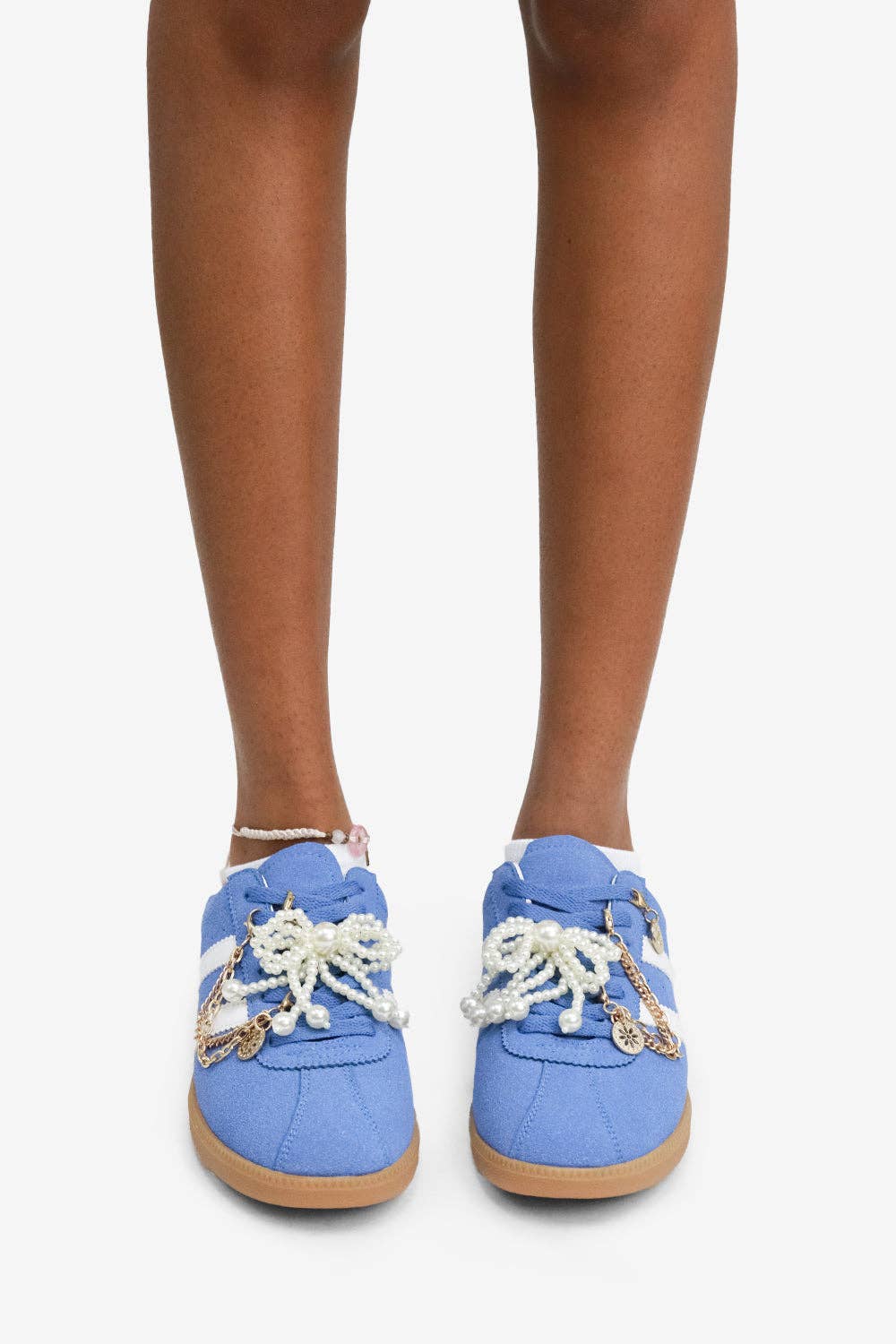 Lemonade Shoes – Großhandel Lifestyle-Sneaker – Damen – MACKAY verzierte Sneaker mit abnehmbaren Charms in kräftigen Farben6