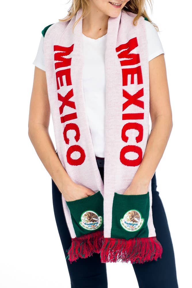Cap Zone - Wholesale Scarf - Women's - MEXICO Team League Headwear Scarf8