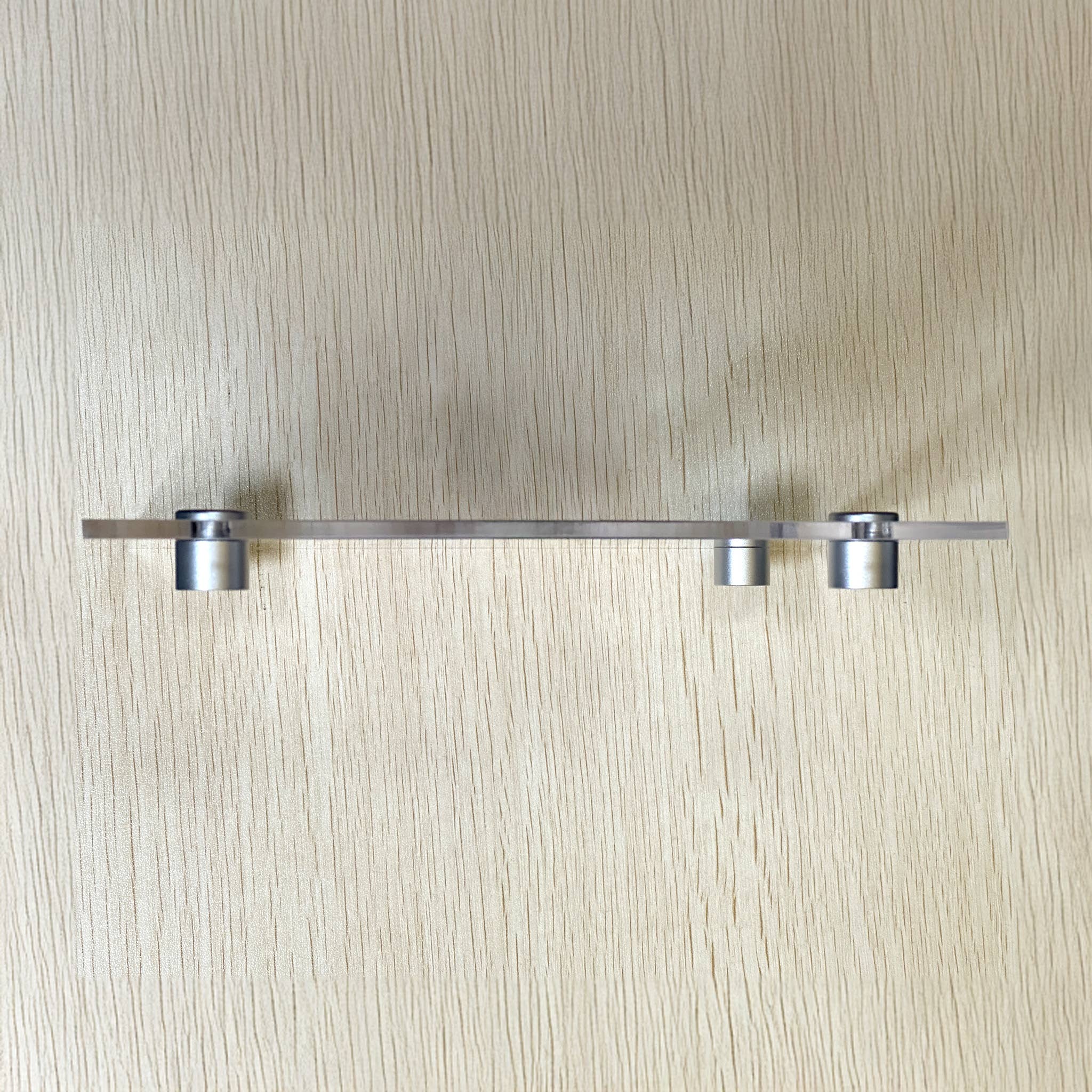 DisplayCanada - Wholesale Sign - Frosted Wall Mount Washroom Sign with Spacers 4