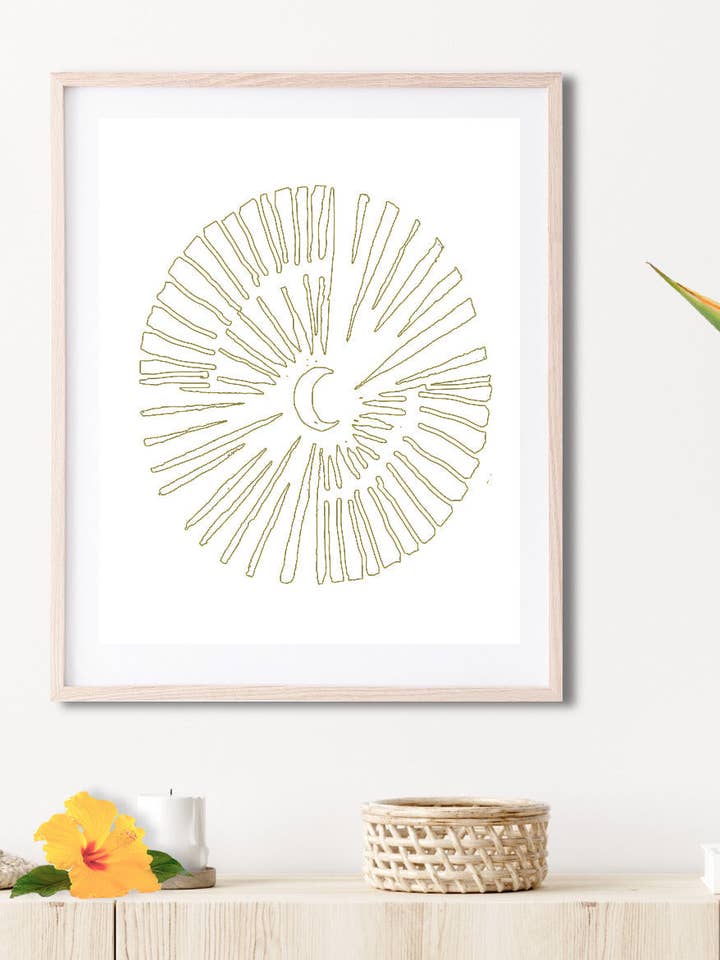 Opihi Matted Print for wholesale by Paradise Now Hawaiʻi