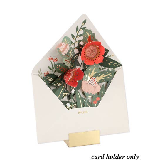 UWP Luxe - Wholesale Place Card / Place Holder - Brass Pop-Up Card Holder0