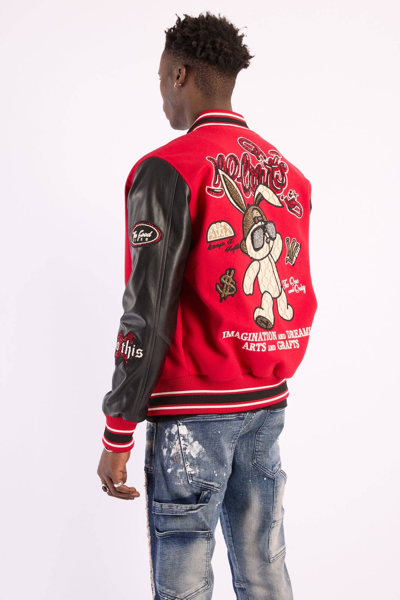 LEFT POINT - Wholesale Varsity/Baseball Jacket - Men's - COLLEGE JACKETS BUNNY7