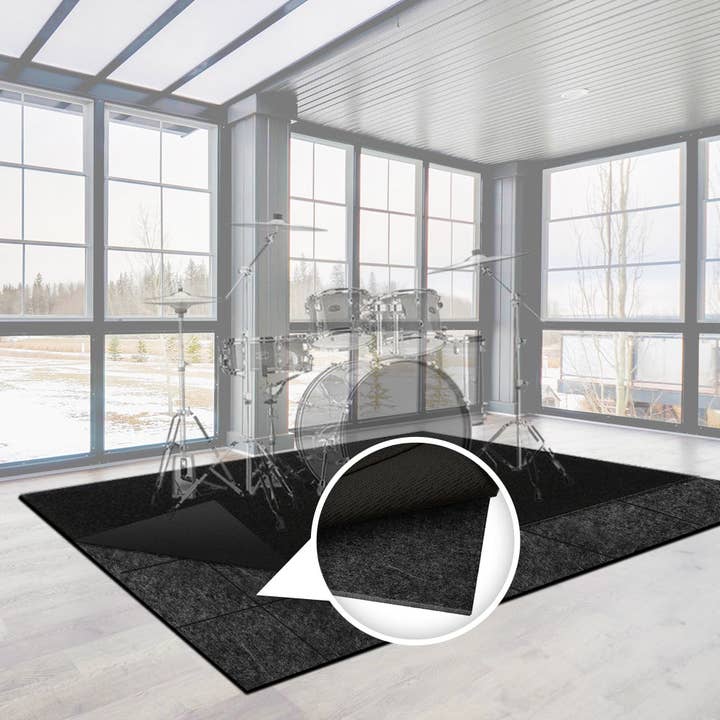 Arrow Zoom Limited - Wholesale Area Rug - Non-Slip Soundproof Floor Tiles, Rug Pad KK1282