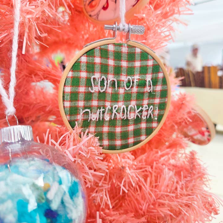 Catie Unthreaded - Wholesale Ornament Set - 3" Embroidered Christmas Ornaments (10 pk)6