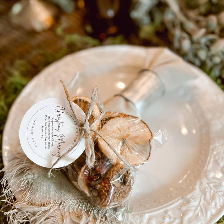 The Coppered Fern - Wholesale Potpourri - Mini Simmer Pot - Christmas Morning1