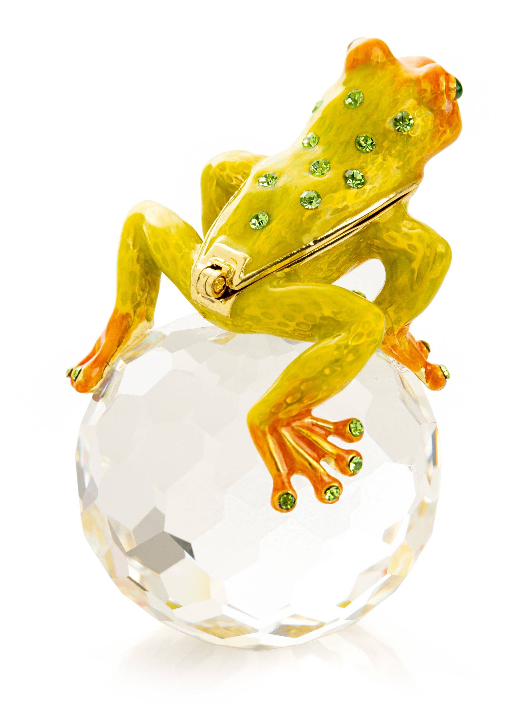 Keren Kopal - Wholesale Decorative Figurine - Frog on Crystal8