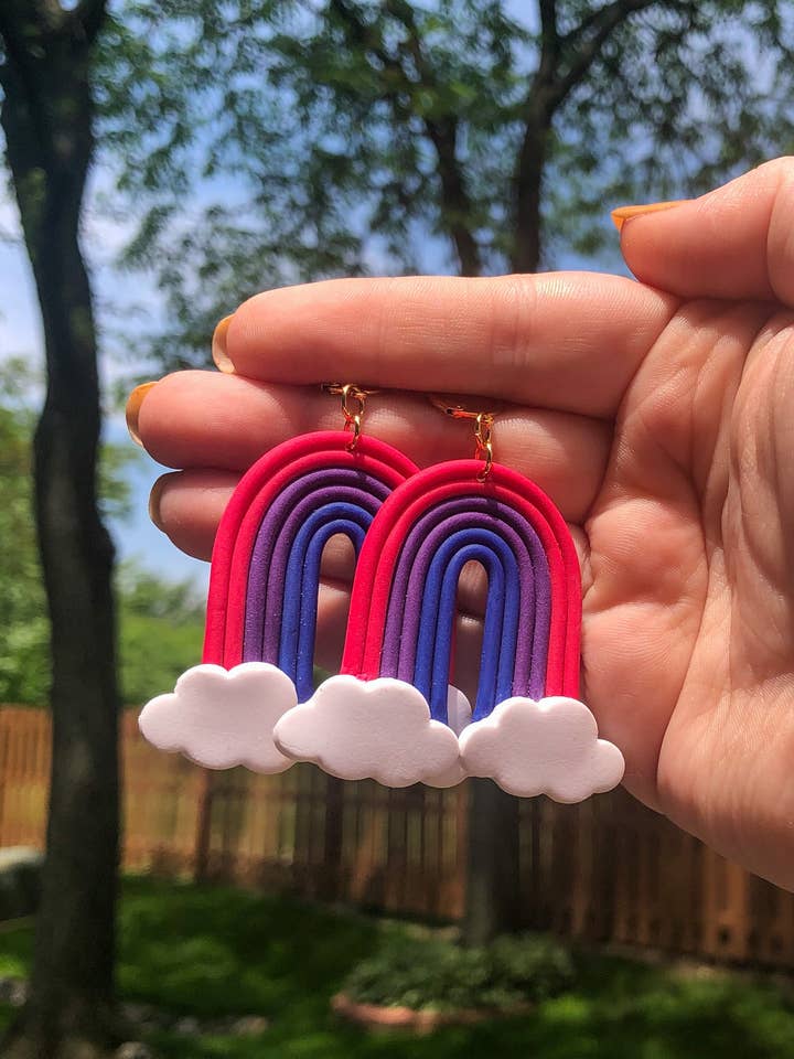 Arcobaleni BI PRIDE per la vendita all'ingrosso da parte di Just Luckey Designs