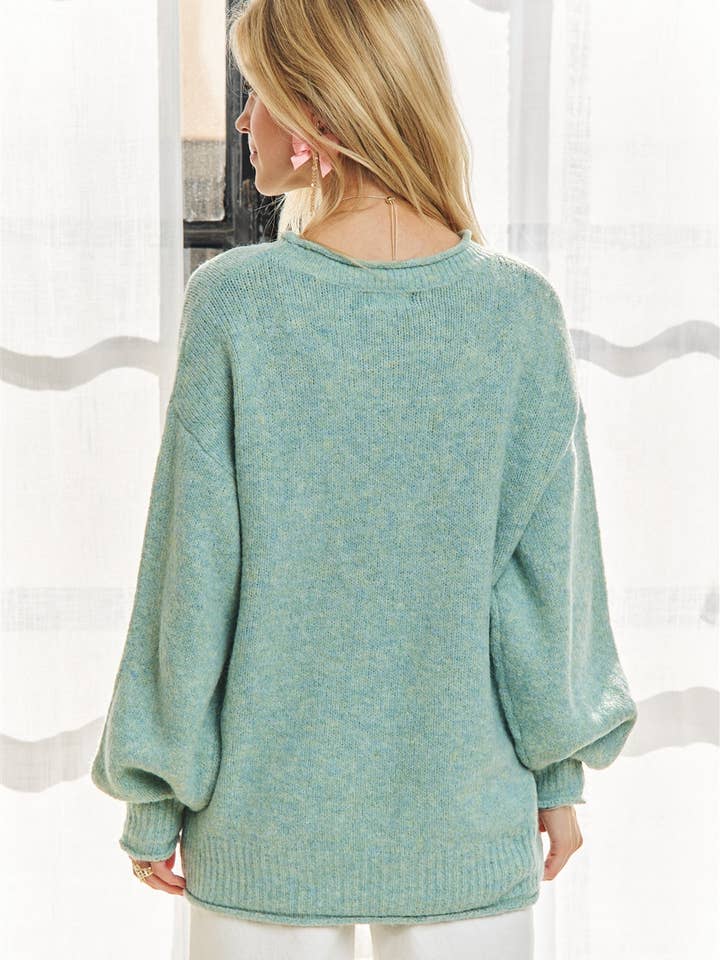 ADORA LA - Wholesale Knit Sweater - Women's - CESW3439NE - X-MAS DECOR ACCENT SWEATER TOP14