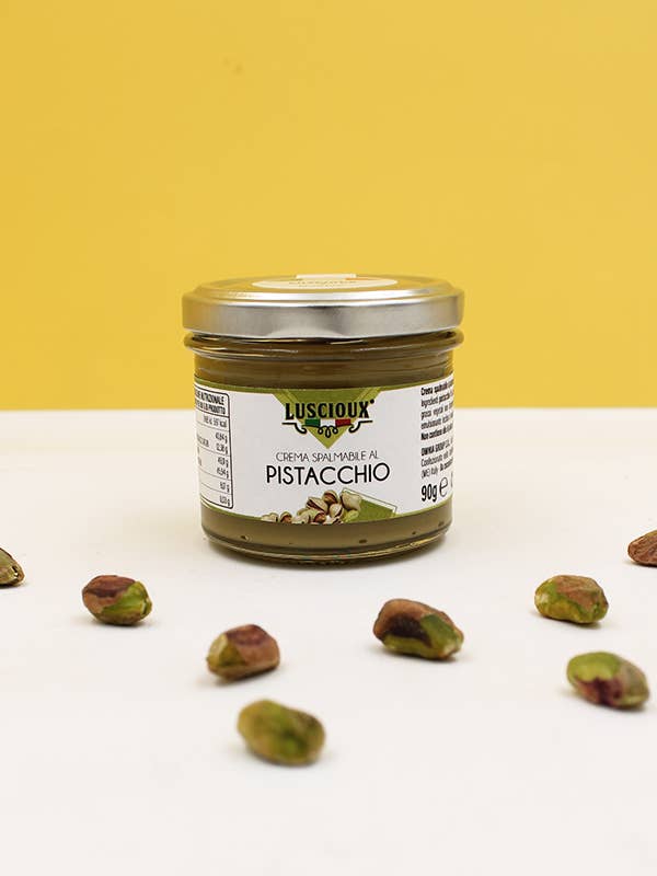 45% Pistachio spread cream | 90 g for wholesale by LUSCIOUX - OMNIA GROUP SRL
