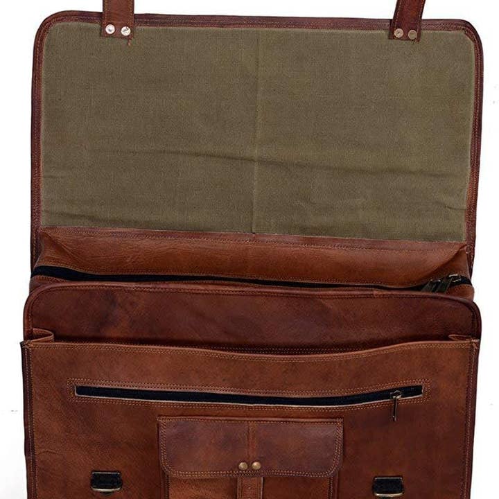 Classy Leather Bags - Wholesale Briefcase - Unisex - The Attorney Briefcase4
