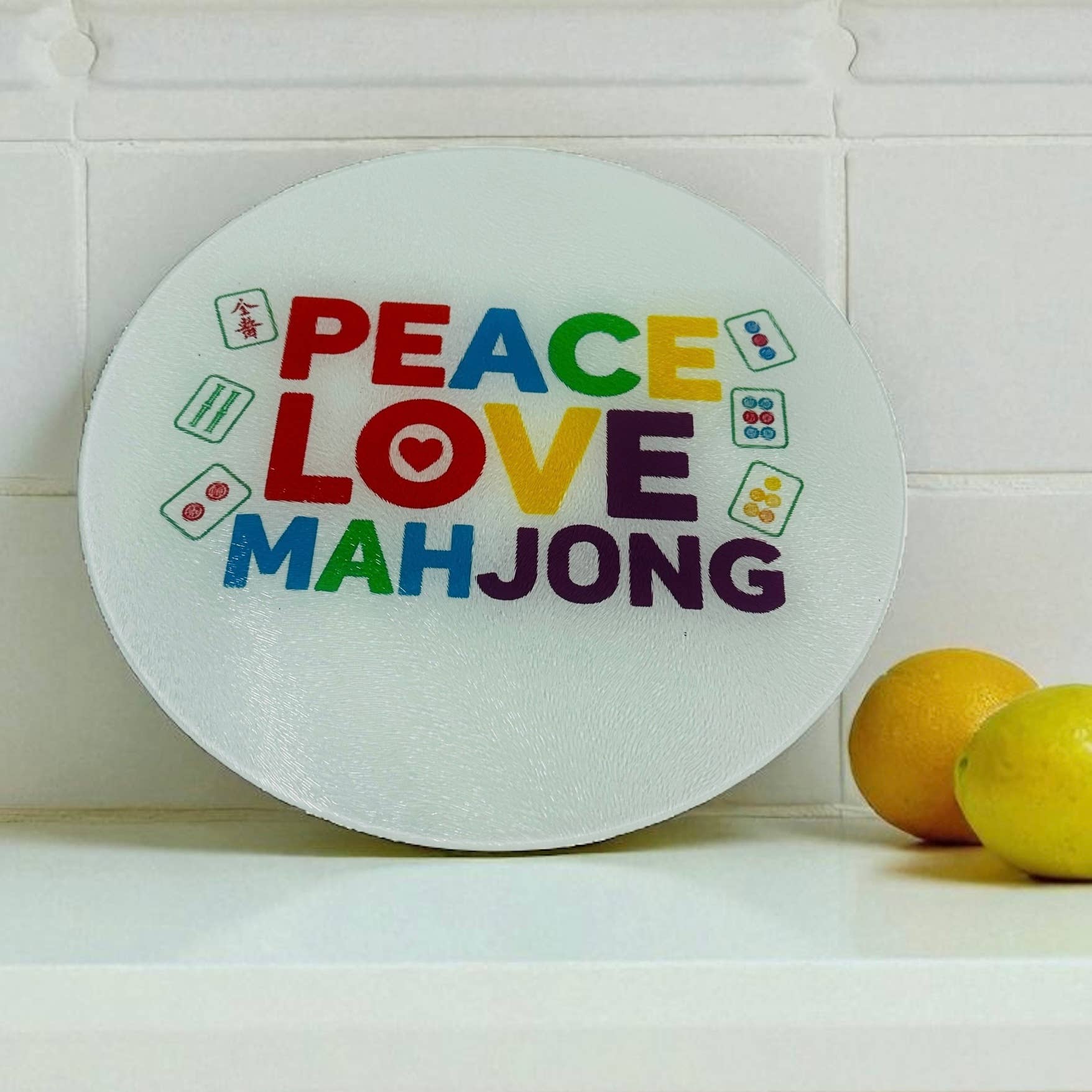 Resinate By KS / by KRISTIN SMITH – wholesale Skärbräda – Fred Kärlek Mahjong Skärbräda Charkbräda2