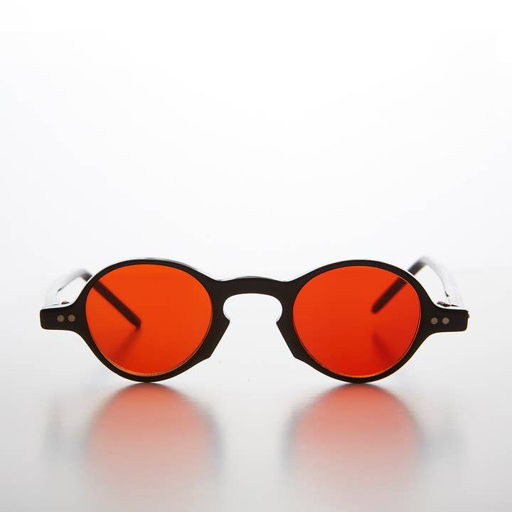 Small Spectacle Sunglass with Color Tinted Lens - Augie and other Purchase Wholesale spectacles. Free Returns & Net 60 Terms on Faire trending on Faire.