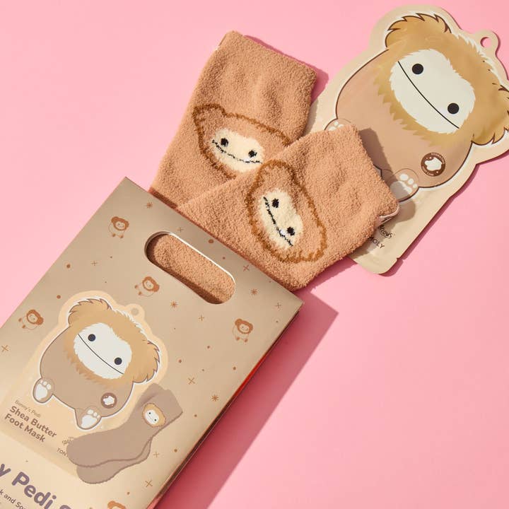 TONYMOLY - Wholesale Foot Mask - Squishmallows x TONYMOLY Benny’s Pedi Foot Mask and Socks Set