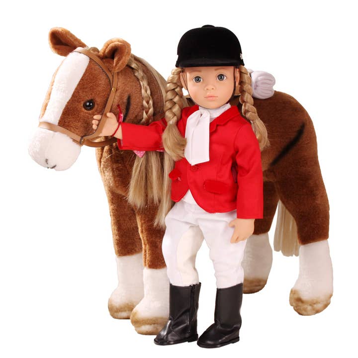 Gotz - Wholesale Doll Accessory Kit - Kids - Gotz Big Plush Combing Horse with Saddle and Bridle dolls3